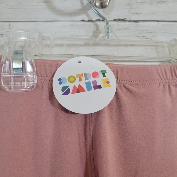 BNWT DOT DOT SMILE Baby Girl Solid Pink Buttery Soft Leggings Size 2T - Picture 6 of 8